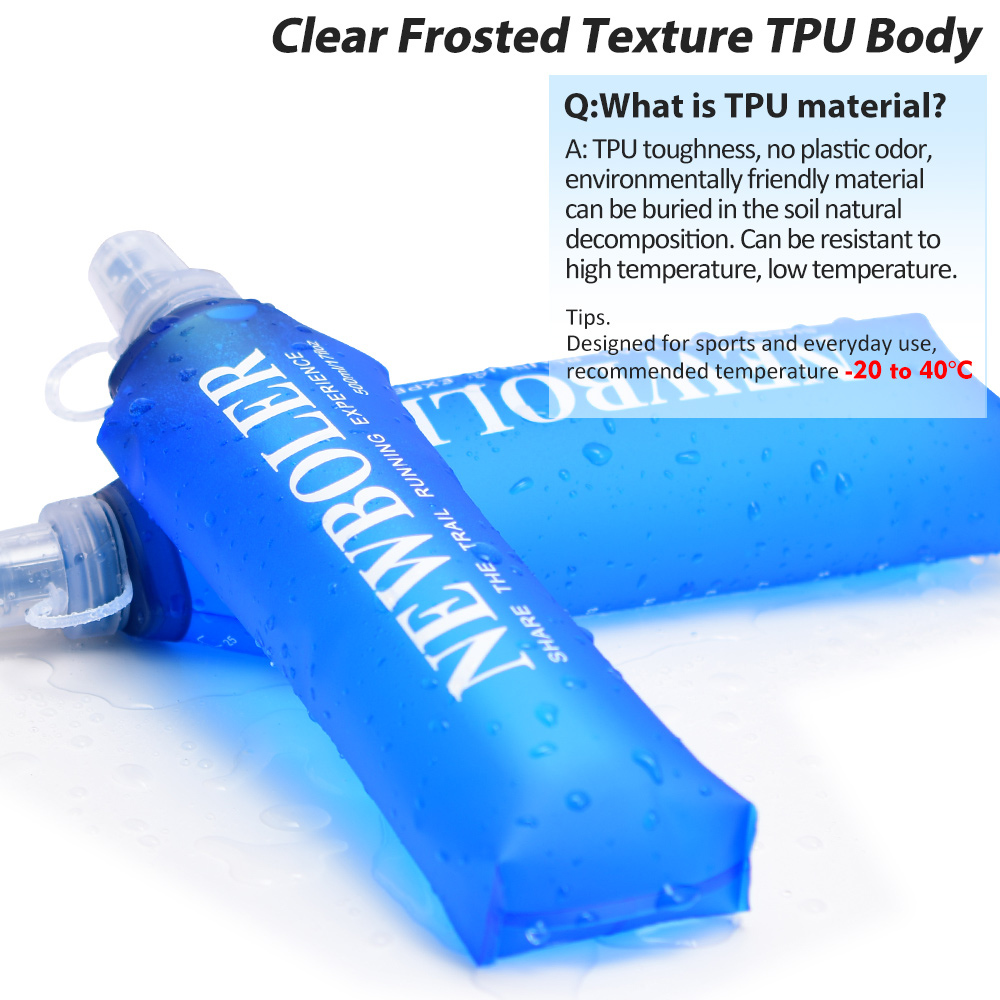 250/500/750ML Water Bottle TPU - Water Bag Collapsible 评论和价格