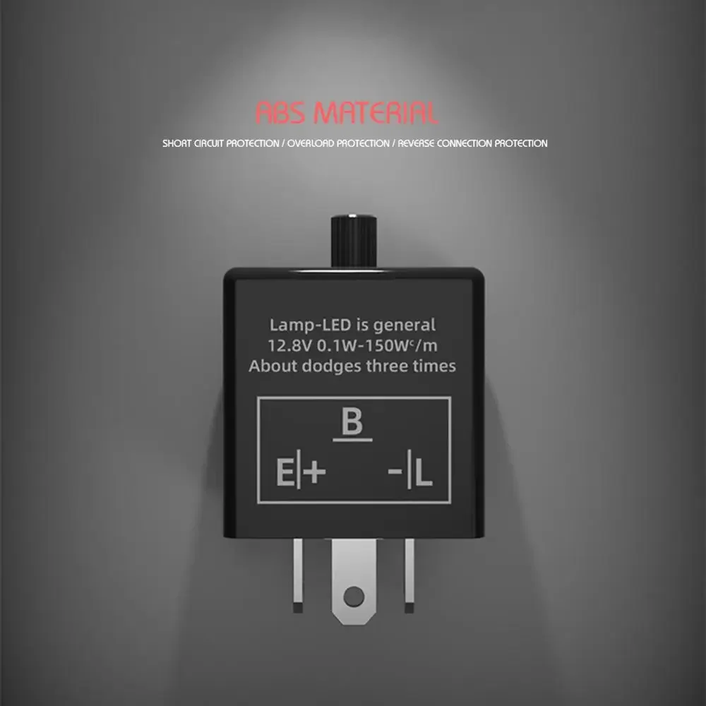 12v 3 pin Adjustable LED Flash - Sos Light Strobe 评论和价格