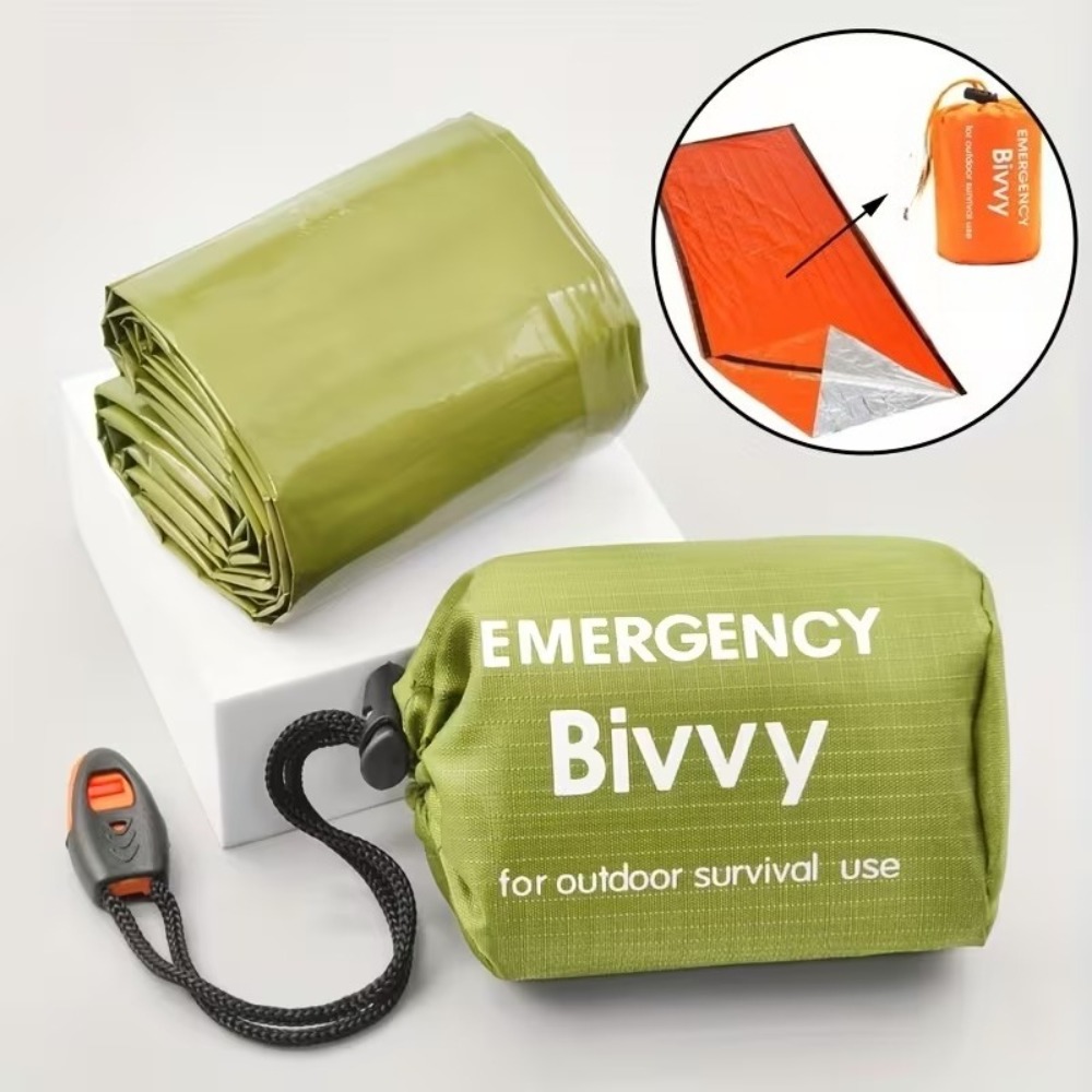 3Pcs Emergency Sleeping Bag Ki - Bivy Bag Emergency 评论和价格