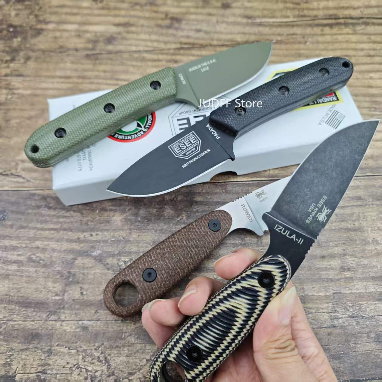 ESEE IZULA/ PACAYA Outdoor Fix - Bushcraft Knife Fixed 评论和价格