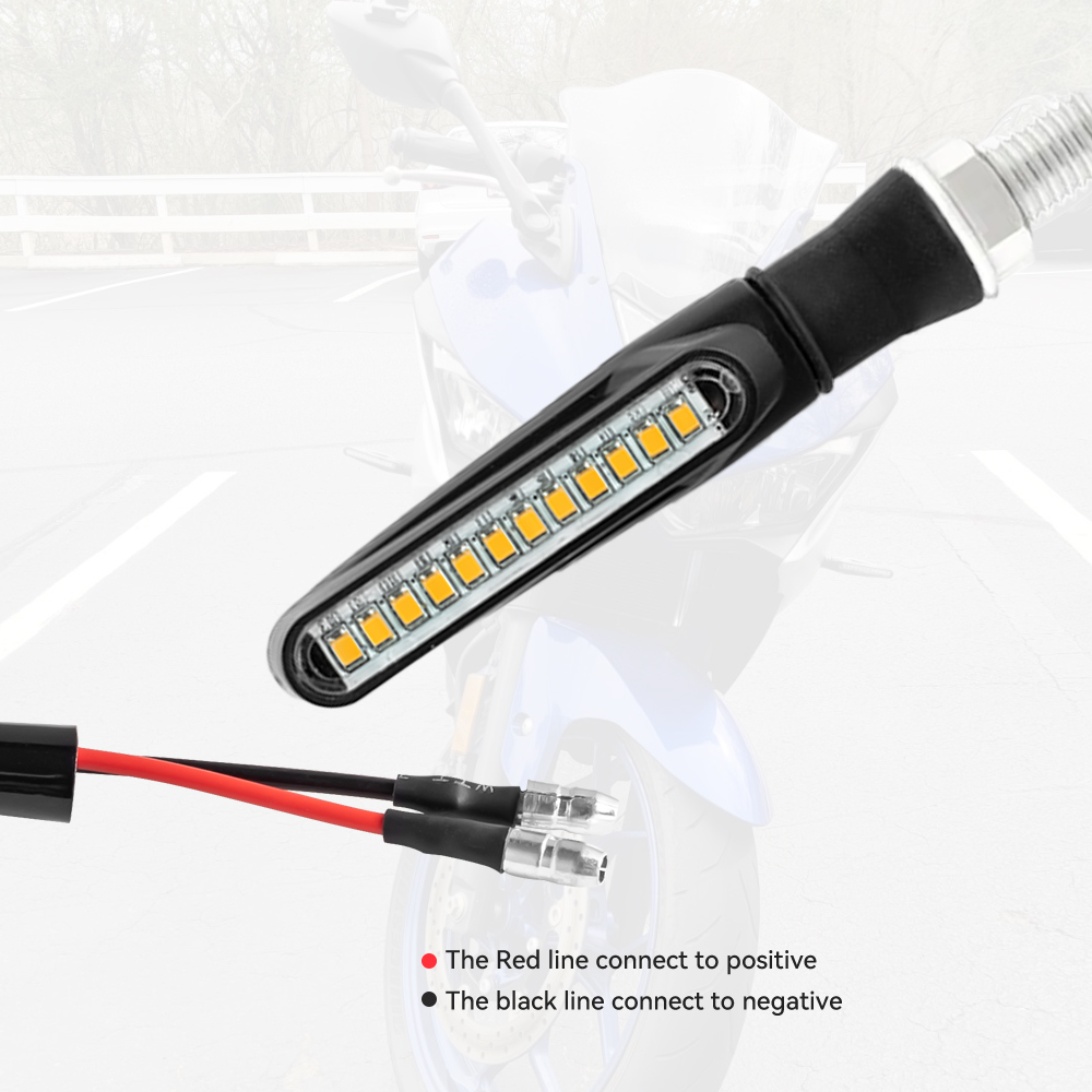 Motorcycle Led Turn Signals Di - Sos Light Strobe 评论和价格