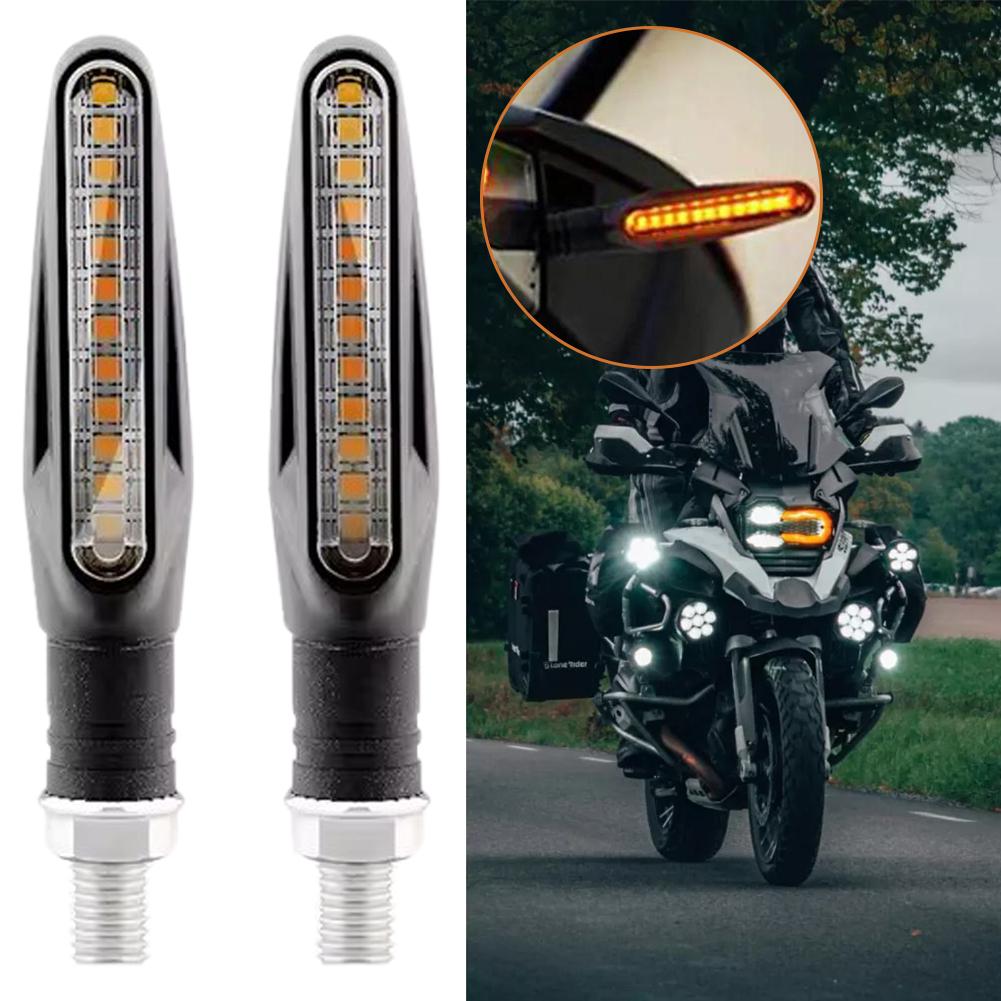 Motorcycle Led Turn Signals Di - Sos Light Strobe 评论和价格