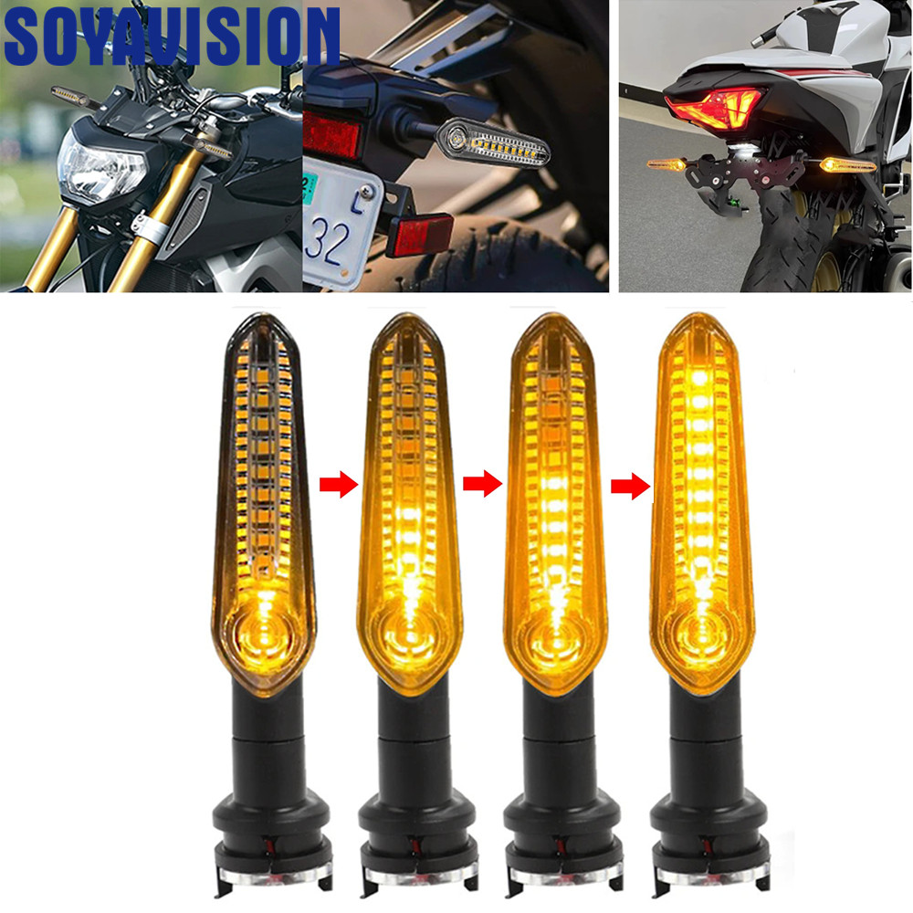 Motorcycle Mini LED Turn Signa - Sos Light Strobe 评论和价格